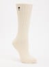 Sokken met logoborduring - Vanillegeel