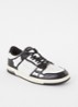 Skel Top sneaker van leer - Zwart