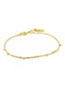 Geometry Mixed Discs armband verguld - Goud