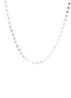 Fine Coffee Bean ketting - Zilver