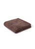 London badhanddoek - 600 gr/m² - 55 x 100 cm - Bruin