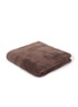London badlaken - 600 gr/m² - 100 x 150 cm - Bruin