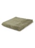Rio handdoek set van 4 - 500 gr/m2 - Mosgroen