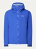 Beta Gore-Tex jack met capuchon en ritszakken - Kobaltblauw