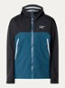 Beta Gore-Tex windjack met logoborduring en ritszakken - Petrol