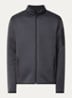 Covert sweatvest met ritszakken - Zwart