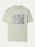Kragg T-shirt met print - Lindegroen