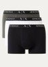 Boxershorts met logoband in 3-pack - Olijfgroen