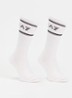 Dynamic Athlete sportsokken met logo in 3-pack - Wit