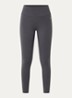 High waist skinny fit legging met logo - Brons