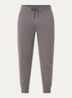 High waist tapered fit joggingbroek met steekzakken - Grijs