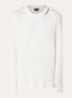 Longsleeve met logo - Wit