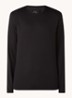 Longsleeve met ronde hals - Zwart