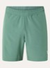 Loose fit korte broek met logoprint en steekzakken - Lichtgroen