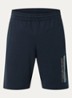 Loose fit korte joggingbroek met logo - Blauw