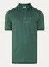 Regular fit polo met logo - Legergroen