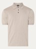 Regular fit polo met logo - Beige