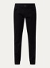 Slim fit jeans met steekzakken - Zwart