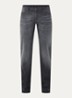Slim fit jeans met steekzakken - Grijs