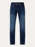 Slim fit jeans met steekzakken - Blauw
