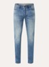 Slim fit jeans met steekzakken - Blauw