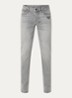 Slim fit jeans met steekzakken - Middenblauw