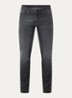 Slim fit jeans met steekzakken - Antraciet