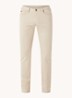 Slim fit jeans met stretch en gekleurde wassing - Beige