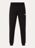 Slim fit joggingbroek met logo en steekzakken - Zwart