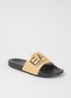 Slipper met logo - Goud