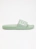 Slipper met logo - Lindegroen