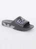 Slipper met logoprint - Donkerblauw