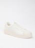 Sneaker met logo - Gebroken wit