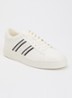 Sneaker met logo - Gebroken wit