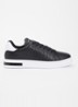 Sneaker met logoprint - Zwart