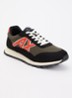 Sneaker met mesh details en logo - Groen