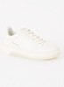 Sneaker van leer met logo - Wit