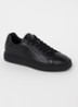 Sneaker van leer - Zwart