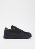 Sneaker van mesh met suède details - Donkerblauw