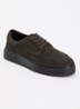 Sneaker van suède - Bronsgroen
