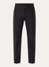 Straight fit chino met steekzakken - Zwart
