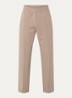 Straight fit joggingbroek met steekzakken - Khaki