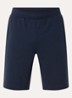 Straight fit korte broek met logo - Armani blue / blauw