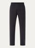 Straight fit pantalon met steekzakken - Donkerblauw