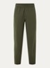 Straight fit trackpants met steekzakken - Olijfgroen