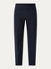 Straight leg jeans met steekzakken - Blauw