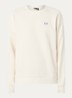 Sweater met logo- en backprint - Creme