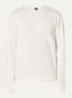 Sweater met logo - Gebroken wit