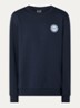 Sweater met logo - Donkerblauw