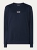 Sweater met logo - Donkerblauw
